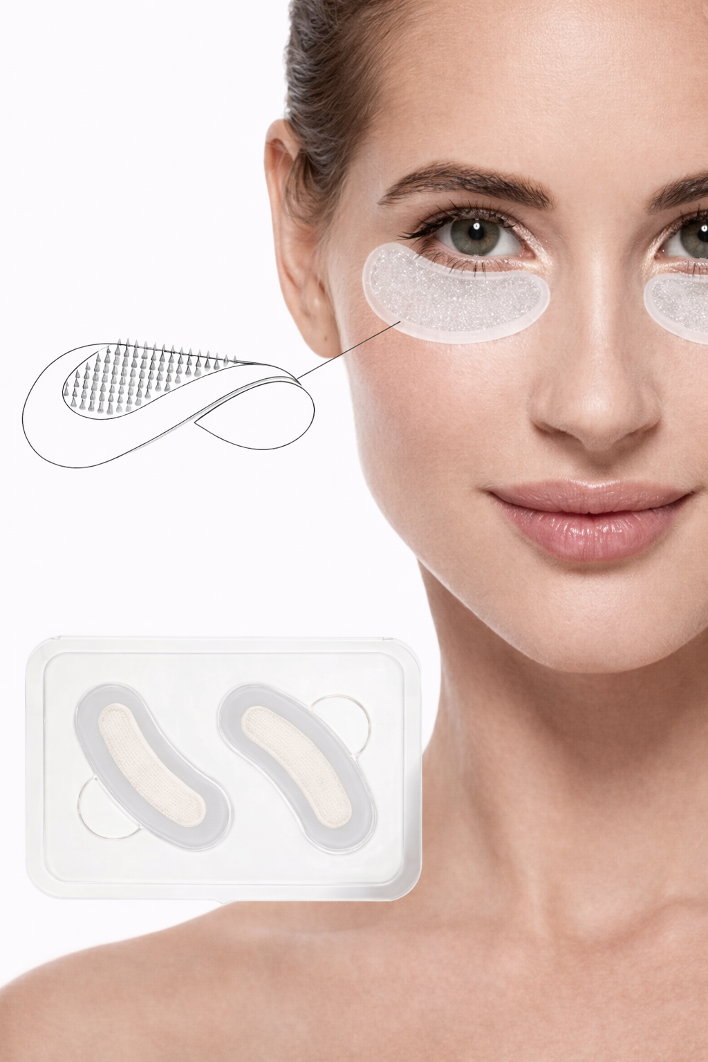 Glossiq™ Microneedle Eye Patches